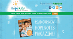 Desktop Screenshot of hopekids.org